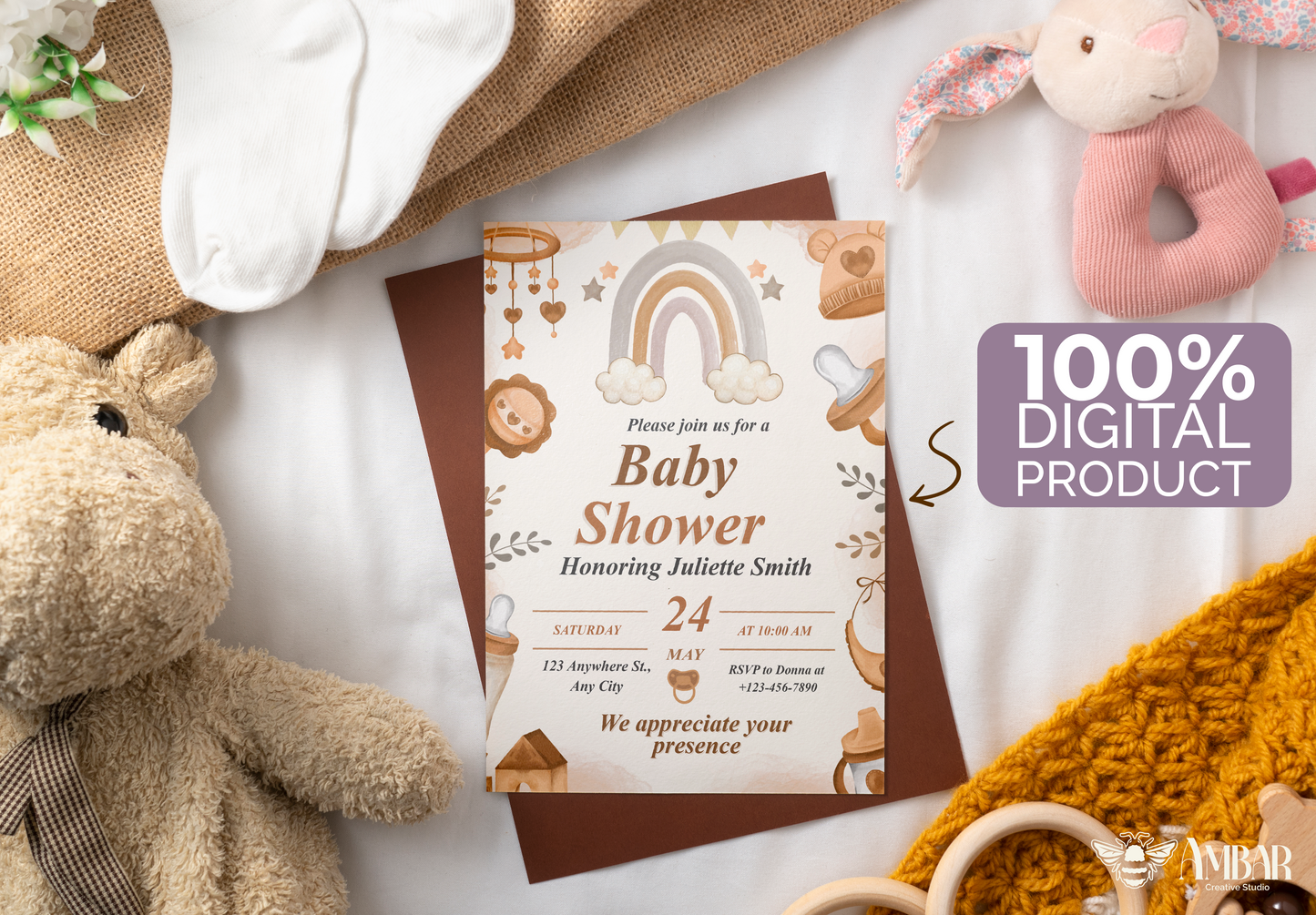 Custom Digital Invites: Designed for Your Joy
