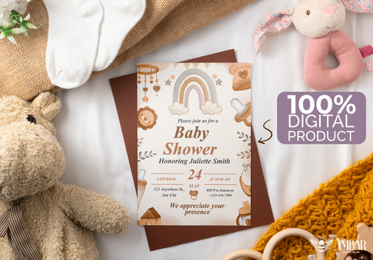 Custom Digital Invites: Designed for Your Joy