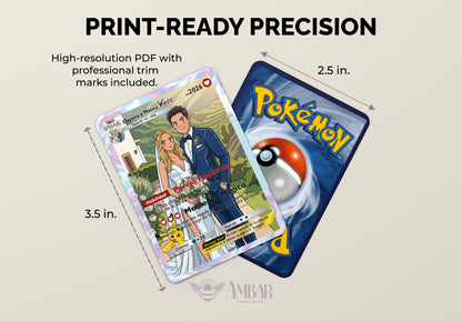 Wedding Custom Digital Playing Cards