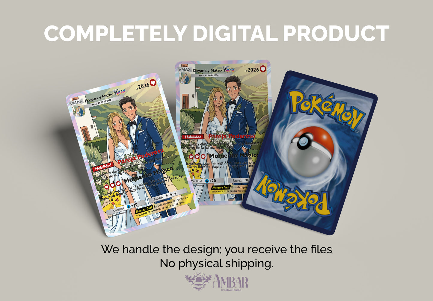 Wedding Custom Digital Playing Cards